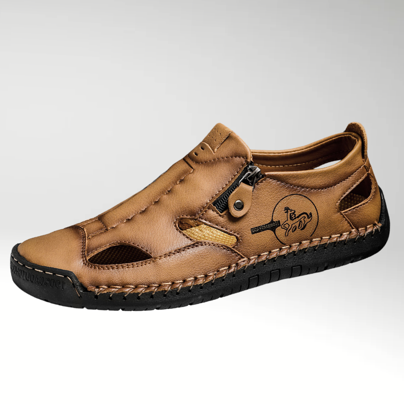 [COMPRE 1 LEVE 2] Mocassim Ortopédico Italiano de Couro Legitimo