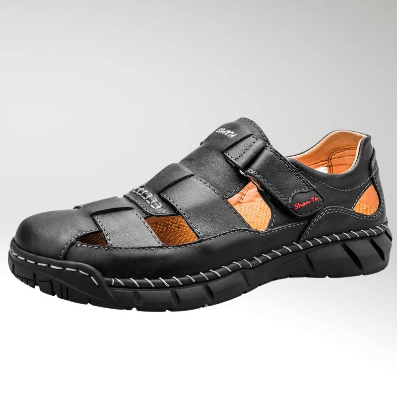 [COMPRE 1 LEVE 2] Mocassim Ortopédico Masculino de Couro Legitimo