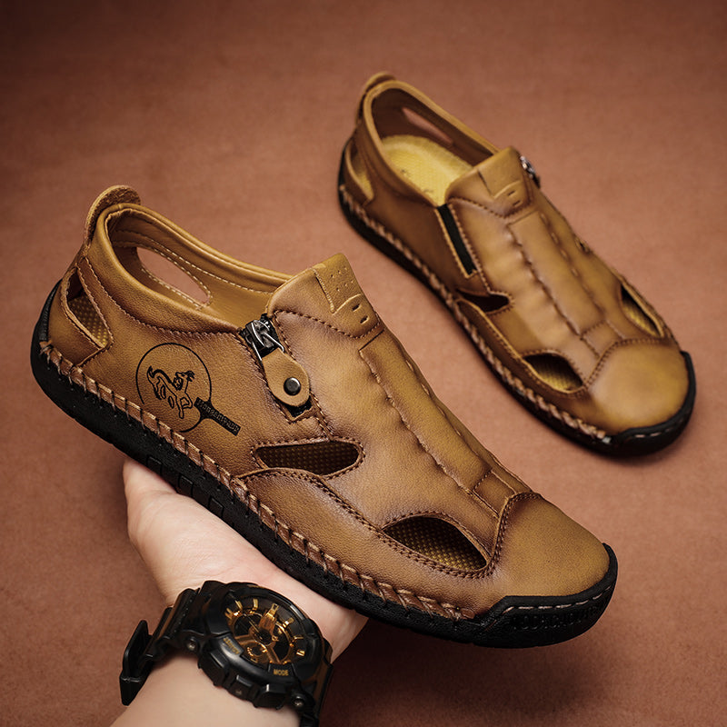 [COMPRE 1 LEVE 2] Mocassim Ortopédico Italiano de Couro Legitimo