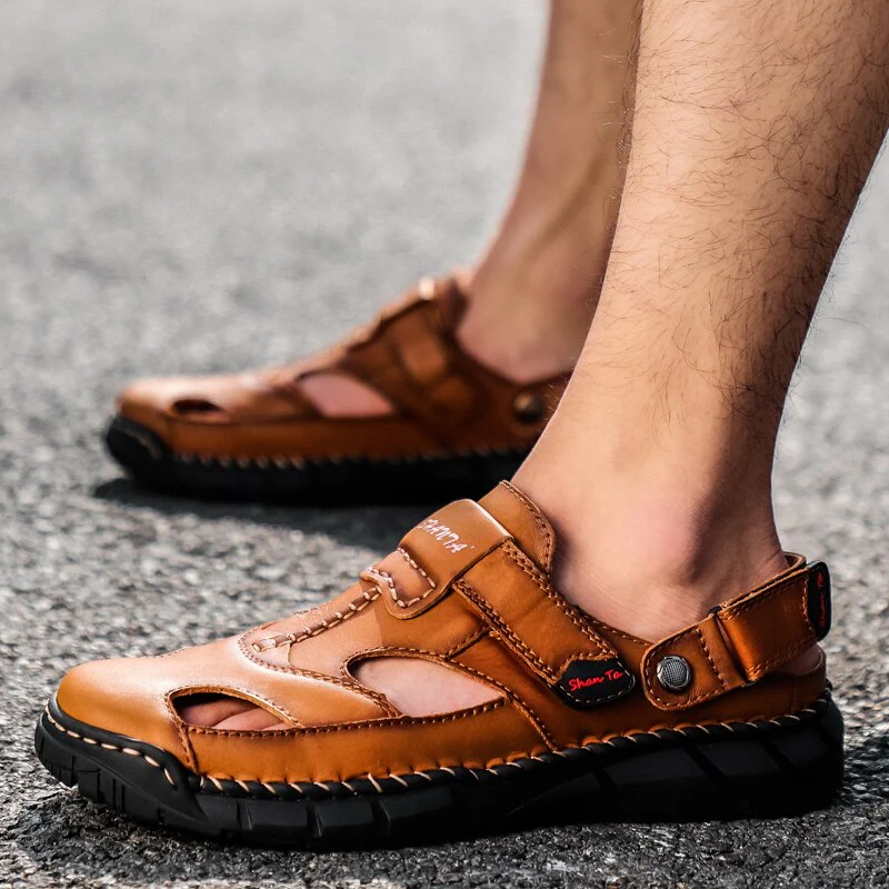 [COMPRE 1 LEVE 2] Mocassim Ortopédico Masculino de Couro Legitimo